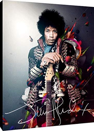 Acrylic Wall Art:  Jimi Hendrix Autograph Print Acrylic - Music FSP - Acrylic   