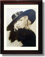 Framed Mae West Autograph Promo Print Framed Print - Movies FSP - Framed   