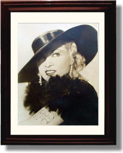 Framed Mae West Autograph Promo Print Framed Print - Movies FSP - Framed   