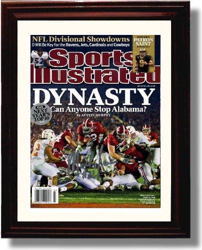 Unframed Mark Ingram SI Autograph Promo Print - Alabama Crimson Tide Dynasty Unframed Print - College Football FSP - Unframed   