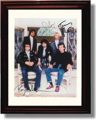 8x10 Framed Traveling Wilburys Autograph Promo Print Framed Print - Music FSP - Framed   