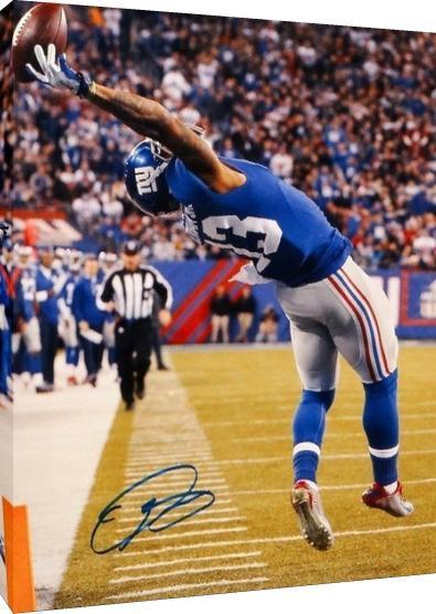 Acrylic Wall Art:  Odell Beckham Jr "The Catch that Started the Legend" Autograph Print Acrylic - Pro Football FSP - Acrylic   