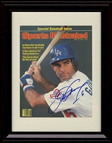 Framed 8x10 Steve Garvey SI Autograph Replica Print Framed Print - Baseball FSP - Framed   