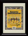 8x10 Framed 75th Anniversary - Pittsburgh Steelers Autograph Promo Print - Sports Illustrated Commemorative Framed Print - Pro Football FSP - Framed   