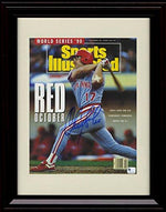 Framed 8x10 Chris Sabo SI Autograph Replica Print - Red October Framed Print - Baseball FSP - Framed   