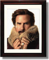 8x10 Framed Will Ferrell Autograph Promo Print - Anchorman Framed Print - Movies FSP - Framed   