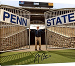 Canvas Wall Art:   Joe Paterno - Penn State - At the Gates - Autograph Print Canvas - College Football FSP - Canvas   