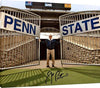 Floating Canvas Wall Art: Joe Paterno - Penn State - At the Gates - Autograph Print Floating Canvas - College Football FSP - Floating Canvas   