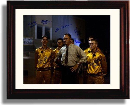 Framed Hoosiers Autograph Promo Print - Cast Signed Framed Print - Movies FSP - Framed   