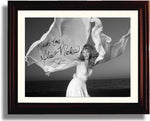 8x10 Framed Stevie Nicks B&W Autograph Promo Print Framed Print - Music FSP - Framed   