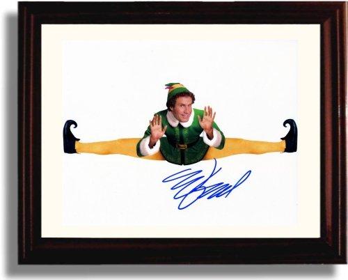 8x10 Framed Will Ferrell Autograph Promo Print - Elf Framed Print - Movies FSP - Framed   