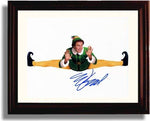Framed Will Ferrell Autograph Promo Print - Elf Framed Print - Movies FSP - Framed   