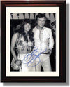 8x10 Framed Barbi Benton and Hugh Hefner Autograph Promo Print Framed Print - Other FSP - Framed   