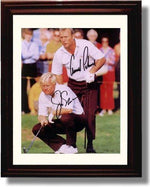 Unframed Jack Nicklaus and Arnold Palmer Autograph Promo Print Unframed Print - Golf FSP - Unframed   