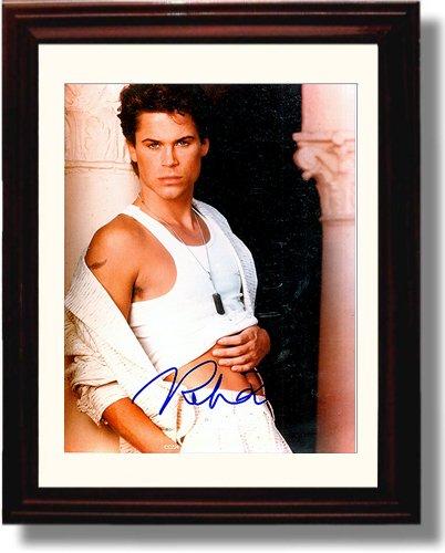 8x10 Framed Rob Lowe Autograph Promo Print Framed Print - Movies FSP - Framed   