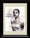 8x10 Framed Audrey Hepburn Autograph Promo Print Framed Print - Movies FSP - Framed   