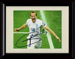 Unframed Harry Kane Autograph Promo Print - Team England World Cup Unframed Print - Soccer FSP - Unframed   