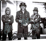 Floating Canvas Wall Art:  Motorhead Autograph Print Floating Canvas - Music FSP - Floating Canvas   