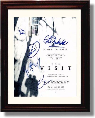 8x10 Framed Cast of the Visit Autograph Promo Print - The Visit Framed Print - Movies FSP - Framed   