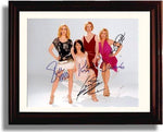 8x10 Framed Sex and the City Autograph Promo Print - Sex and the City Cast Framed Print - Television FSP - Framed   