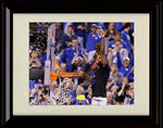 Unframed Amile Jefferson Autograph Promo Print - Duke Blue Devils 2015 Champs! Unframed Print - College Basketball FSP - Unframed   
