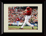 Gallery Framed Joey Votto Autograph Replica Print Gallery Print - Baseball FSP - Gallery Framed   
