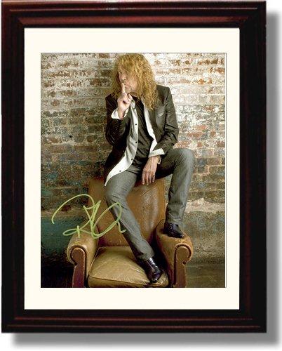 8x10 Framed Robert Plant Autograph Promo Print Framed Print - Music FSP - Framed   