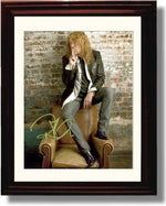 8x10 Framed Robert Plant Autograph Promo Print Framed Print - Music FSP - Framed   