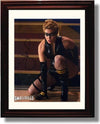 Framed Smallville Autograph Promo Print - Alaina Huffman Framed Print - Television FSP - Framed   