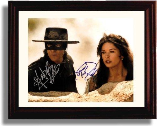 8x10 Framed Cast of Zorro Autograph Promo Print - Zorro Framed Print - Movies FSP - Framed   