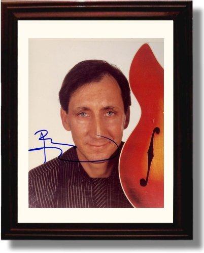 8x10 Framed Pete Townshend Autograph Promo Print Framed Print - Music FSP - Framed   