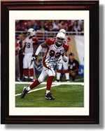 8x10 Framed Calais Cambell - Phoenix Cardinals Autograph Promo Print Framed Print - Pro Football FSP - Framed   
