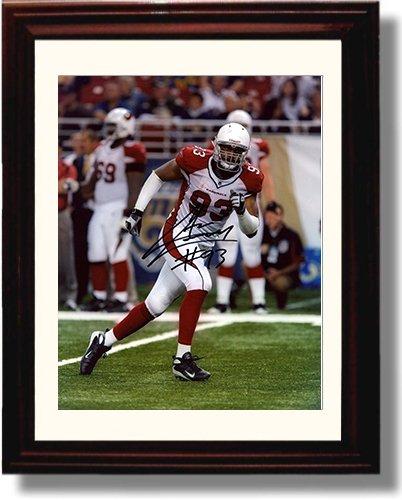 8x10 Framed Calais Cambell - Phoenix Cardinals Autograph Promo Print Framed Print - Pro Football FSP - Framed   