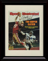 Framed Dwight Clark 49ers SI Autograph Promo Print - San Francisco 49'ers - The Catch Framed Print - Pro Football FSP - Framed   