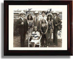 8x10 Framed Dallas Autograph Promo Print - Dallas Cast Framed Print - Television FSP - Framed   