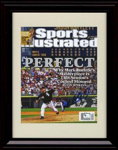 Unframed Mark Buerhle SI Autograph Replica Print - Perfect Game Unframed Print - Baseball FSP - Unframed   