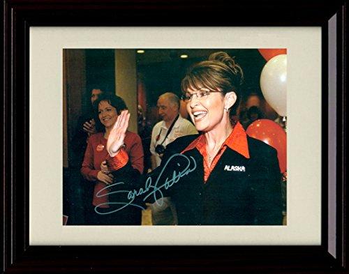 Framed Sarah Palin Autograph Promo Print Framed Print - History FSP - Framed   
