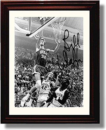 Framed 8x10 Bill Walton Framed 8x10 Autograph Promo Print - UCLA Bruins Framed Print - College Basketball FSP - Framed   