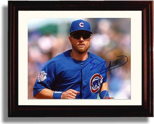 Unframed Ben Zobrist Autograph Replica Print Unframed Print - Baseball FSP - Unframed   