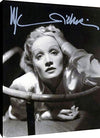 Floating Canvas Wall Art:  Marlene Dietrich Autograph Print Floating Canvas - Movies FSP - Floating Canvas   