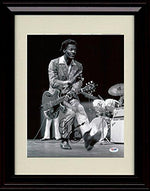 Framed Chuck Berry Autograph Promo Print - Ol Time Rock and Roll Framed Print - Music FSP - Framed   