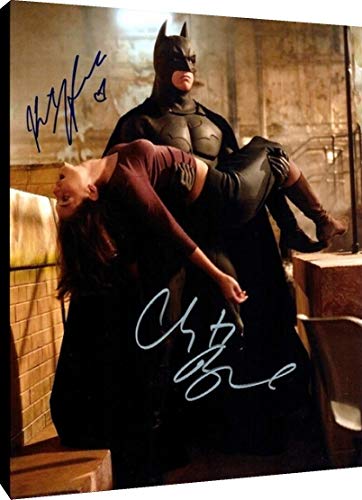 Photoboard Wall Art:  Batman Begins Cast Autograph Print Photoboard - Movies FSP - Photoboard   