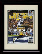 16x20 Framed Hines Ward - Pittsburgh Steelers SI Autograph Promo Print - Thumbs Up! Gallery Print - Pro Football FSP - Gallery Framed   