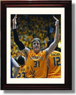 Framed 8x10 Ron Baker Autograph Promo Print - Wichita State Shockers Framed Print - College Basketball FSP - Framed   