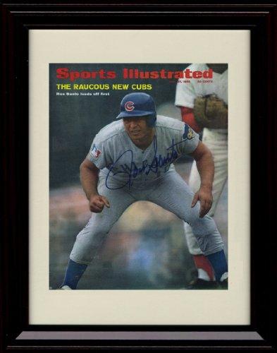 Gallery Framed Ron Santo SI Autograph Replica Print - 6/30/1969 Gallery Print - Baseball FSP - Gallery Framed   