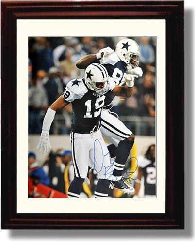 8x10 Framed Dez Bryant - Dallas Cowboys Autograph Promo Print - Celebration Framed Print - Pro Football FSP - Framed   