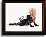 8x10 Framed RuPaul Autograph Promo Print Framed Print - Movies FSP - Framed   