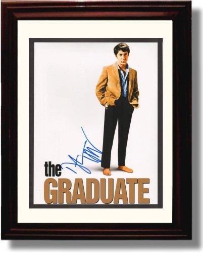 Unframed Dustin Hoffman Autograph Promo Print - The Graduate Unframed Print - Movies FSP - Unframed   