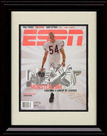 8x10 Framed Brian Urlacher - Chicago Bears ESPN Magazine Autograph Promo Print Framed Print - Pro Football FSP - Framed   