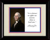 8x10 Framed George Washington Autograph Promo Print - Inspirational Quote Framed Print - History FSP - Framed   